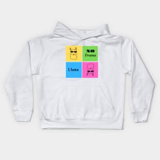 No drama llama Kids Hoodie